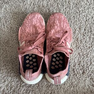 Adidas Textured Pink Sneakers